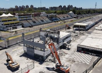 Inician las obras para modernizar el Autódromo Gálvez y traer el MotoGP y la F1