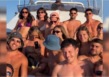 La viral propuesta de casamiento de Lucas Blondel a Morena Beltrán que es tendencia en redes