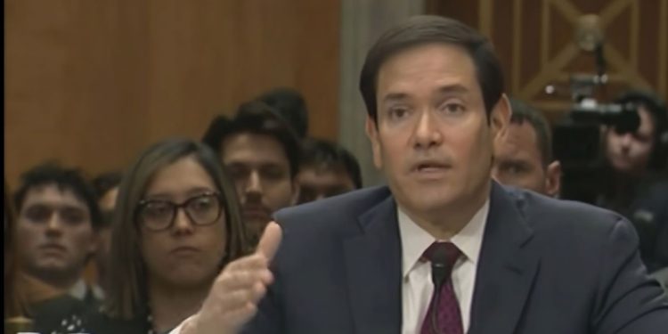 Marco Rubio defendió la intervención en Venezuela ante el congreso de EEUU