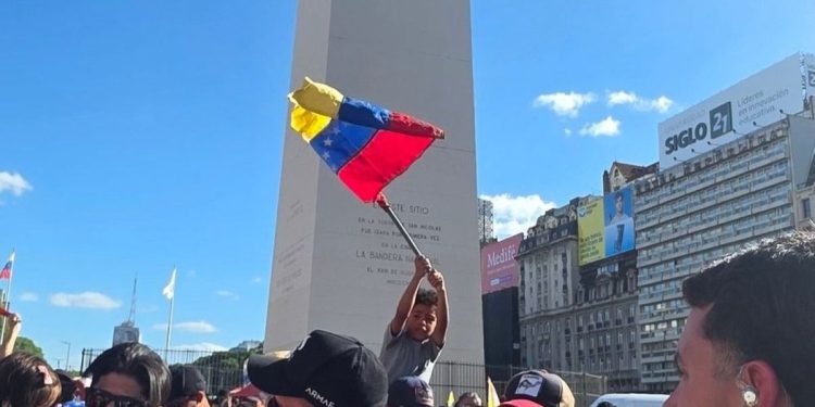 Operativo de EEUU en Venezuela: marchas en la ciudad de Buenos Aires a favor y en contra de la intervención