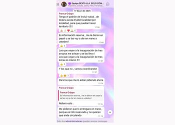 Una concejala de La Libertad Avanza denunciada en la Justicia por utilizar el padrón de la Andis para hacer campaña