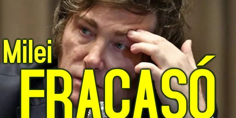 La gestión de Milei es retrógrada por eso ya fracasó, hay que comenzar la reconstrucción