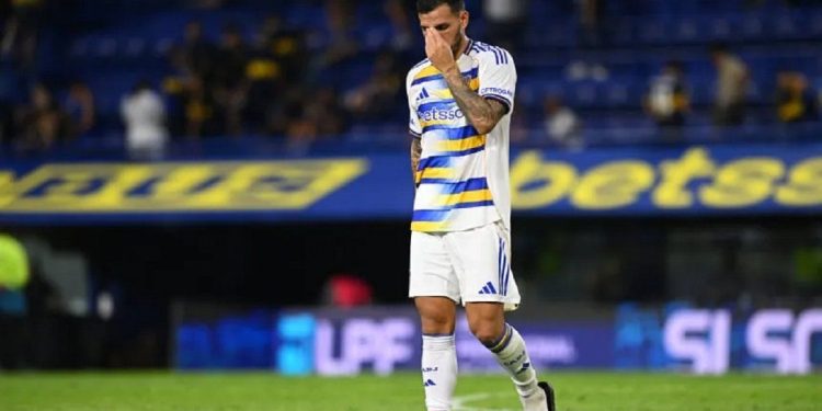 Boca, en crisis y sin su capitán: Paredes está en duda ante Racing y preocupa a Scaloni