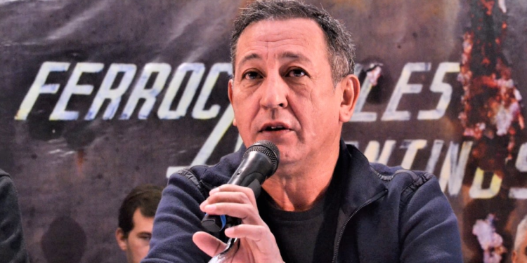Omar Maturano ratificó que el jueves habrá paro de trenes