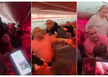 Pelea a bordo obligó a un aterrizaje de emergencia en Bélgica: dos pasajeros fueron expulsados por la policía