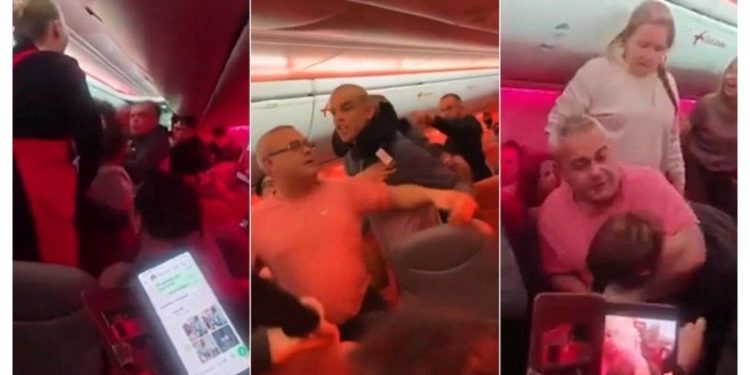 Pelea a bordo obligó a un aterrizaje de emergencia en Bélgica: dos pasajeros fueron expulsados por la policía