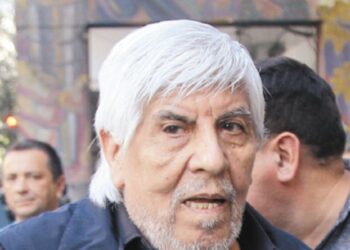 Reapareció Hugo Moyano y defendió el paro general: “Fue contundente”