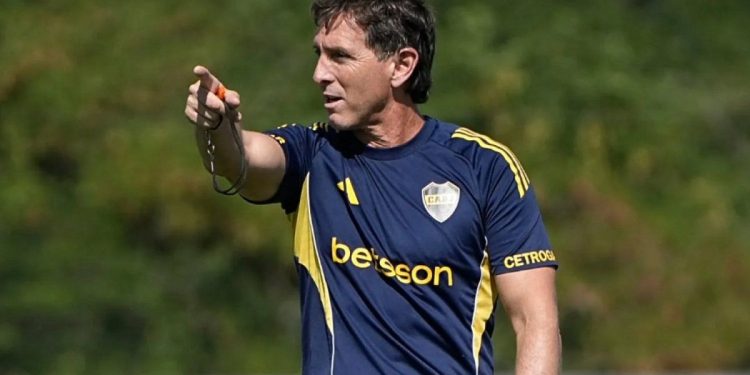 Ubeda define la formación de Boca para recibir a Platense: los posibles cambios