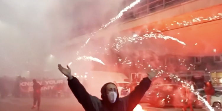 Violencia en Milán durante una protesta contra los Juegos Olímpicos de Invierno