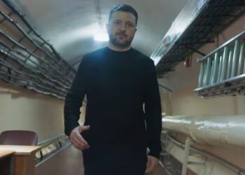 Volodimir Zelenski reveló un video inédito del búnker desde donde resistió el avance de Rusia