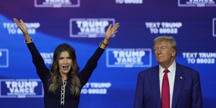 Donald Trump reemplazará a Kristi Noem en Seguridad Nacional por el senador Markwayne Mullin