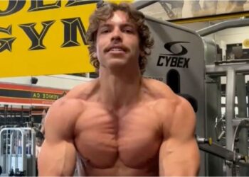 Joseph Baena, hijo de Arnold Schwarzenegger, se consagró tricampeón en fisicoculturismo