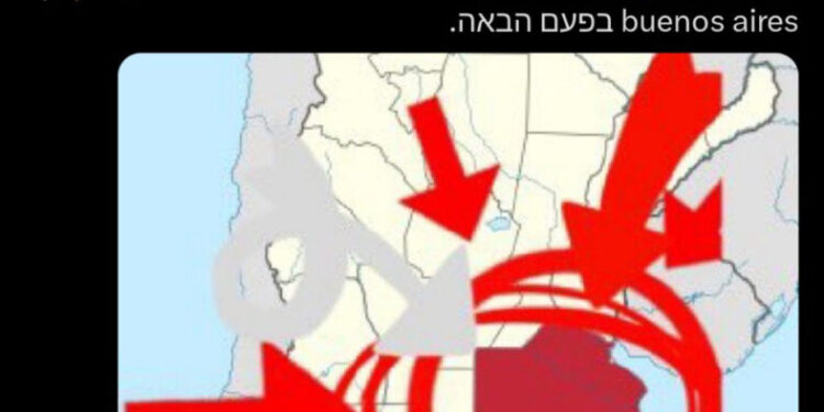 Repudio general a Milei en X: replicó un pedido a Israel de invadir la provincia de Buenos Aires