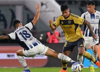 Boca le gana 1 a 0 a Talleres en Córdoba con gol de Adam Bareiro
