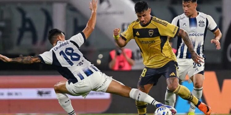 Boca le gana 1 a 0 a Talleres en Córdoba con gol de Adam Bareiro