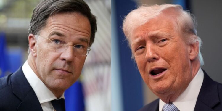 Donald Trump volvió a cuestionar a la OTAN tras reunirse con su secretario en la Casa Blanca