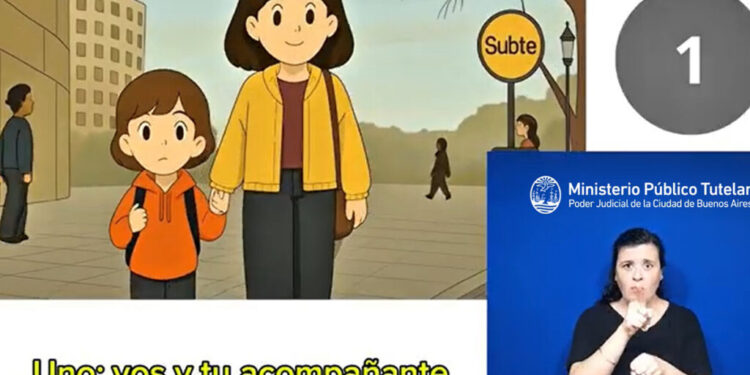 El Ministerio Público Tutelar diseñó material para ayudar a niños, niñas y adolescentes que deben declarar en Cámara Gesell