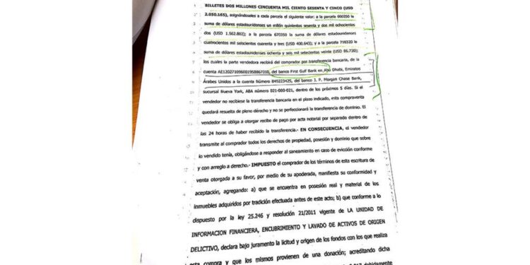 Empresario confesó que compró 20 mil hectáreas en la Patagonia con dinero de Emiratos Árabes
