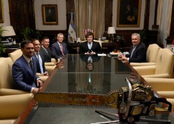 Javier Milei recibió al magnate de Sillicon Valley Peter Thiel