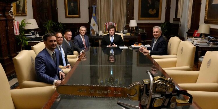 Javier Milei recibió al magnate de Sillicon Valley Peter Thiel