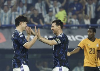 La Selección argentina goleó a Zambia en La Bombonera y se despidió de su gente antes del Mundial