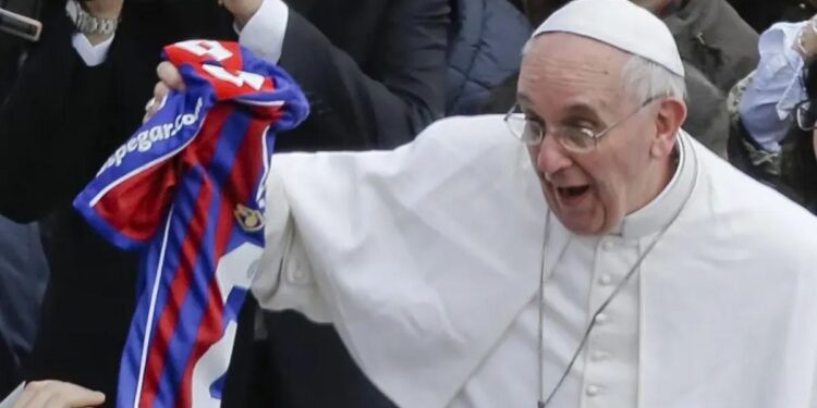 San Lorenzo recordó al papa Francisco a un año de su muerte con un mensaje cargado de emoción