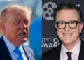 Donald Trump celebró el final del programa de Stephen Colbert: “¡Es increíble que haya durado tanto!”