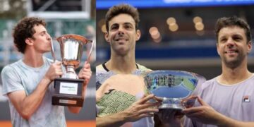 Dos tenistas argentinos llegan a finales: Horacio Zeballos va por el Masters 1000 de Roma y Juan Manuel Cerúndolo por Bordeaux