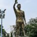 En India retiraron la estatua de Lionel Messi de 21 metros: los motivos