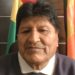 Evo Morales: “La única forma de pacificar Bolivia es con una sucesión constitucional”