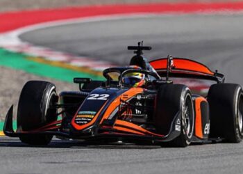 Gran actuación de Nicolás Varrone en la Fórmula 2 Championship: terminó séptimo y logró récord de vuelta