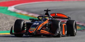 Gran actuación de Nicolás Varrone en la Fórmula 2 Championship: terminó séptimo y logró récord de vuelta