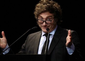 Javier Milei expone ante empresarios en el Latam Economic Forum