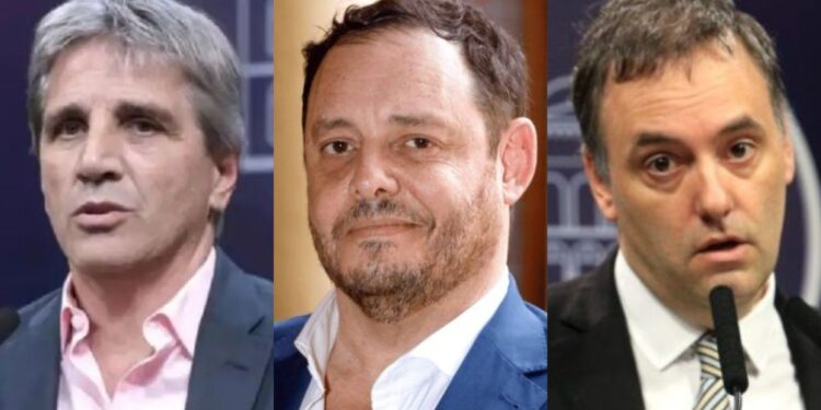 Luis Caputo, Adorni y Reidel fueron denunciados por presunto uso irregular de fondos de Nucleoeléctrica