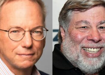Por qué un discurso sobre IA generó silbidos para el exCEO de Google y aplausos para el cofundador de Apple