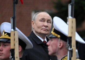 Vladimir Putin denunció a la OTAN durante el desfile del Día de la Victoria rusa