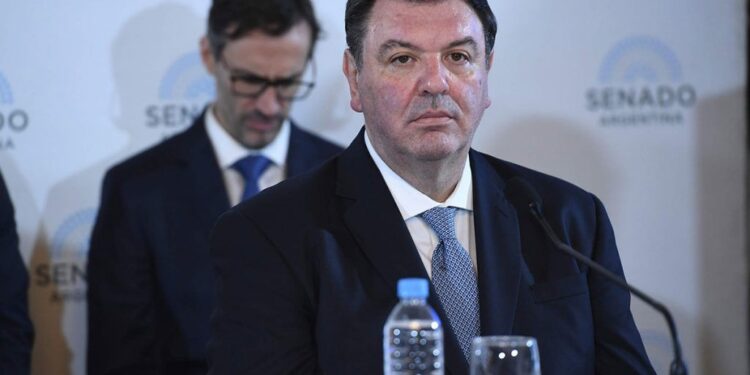 Adorni presentó su declaración jurada después de adherirse a Inocencia Fiscal que le permite omitir información