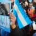 Banderas en su corazón: un Parque Lezama bancando a Cristina Libre