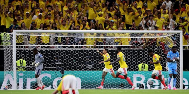 Colombia derrotó a RD Congo y selló su clasificación a la próxima fase