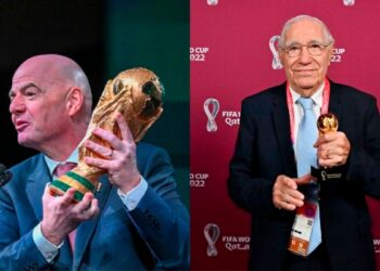 Gianni Infantino homenajeó a Enrique Macaya Márquez en la previa del Mundial 2026