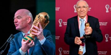 Gianni Infantino homenajeó a Enrique Macaya Márquez en la previa del Mundial 2026