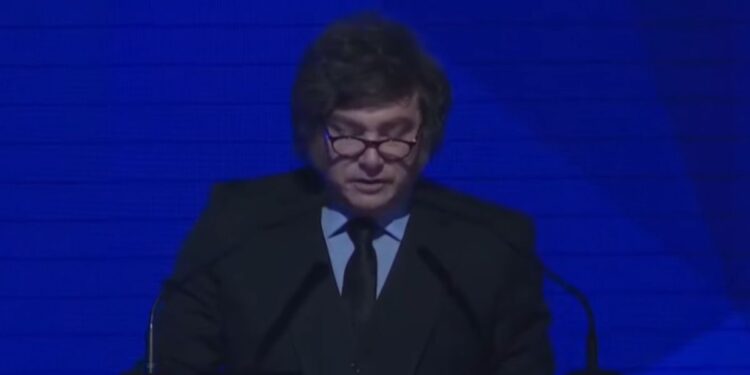 Javier Milei inauguró una conferencia de aliados de Israel en Puerto Madero