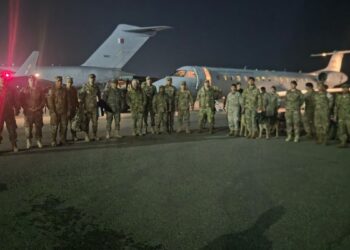 Llegaron los rescatistas argentinos a Venezuela y ya trabajan en la búsqueda de sobrevivientes