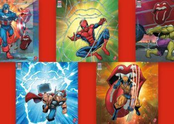 Los Rolling Stones se unen a Marvel para una serie exclusiva de vinilos de colección