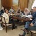 Manuel Adorni y Karina Milei reunieron a senadores libertarios tras el alivio en Diputados