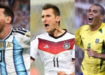 Messi, Klose, Pelé, Mbappé y más: quiénes son los máximos goleadores de la historia de los mundiales