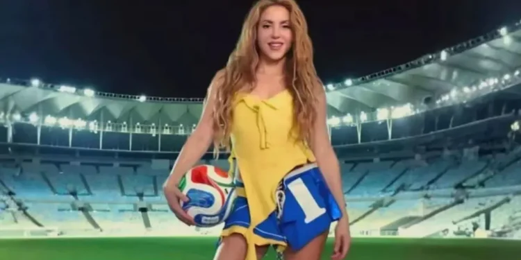 Shakira hace historia y lleva la canción oficial del Mundial al Top 2 global de Spotify