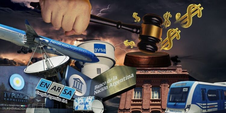 Sospechan que se creó un mecanismo para subvaluar los activos del Estado que Javier Milei busca privatizar