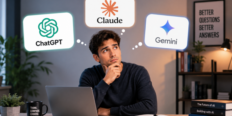 ChatGPT, Claude o Gemini: ¿cuál es mejor para empezar a trabajar?