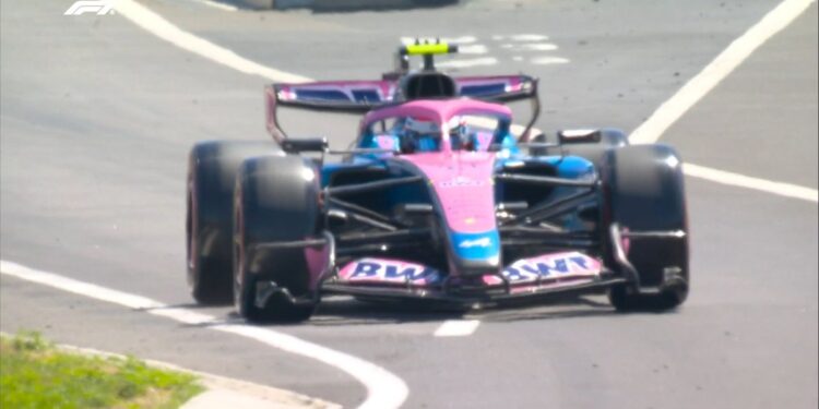 Franco Colapinto no pudo superar la Q2 y largará 13° en el GP de Hungría